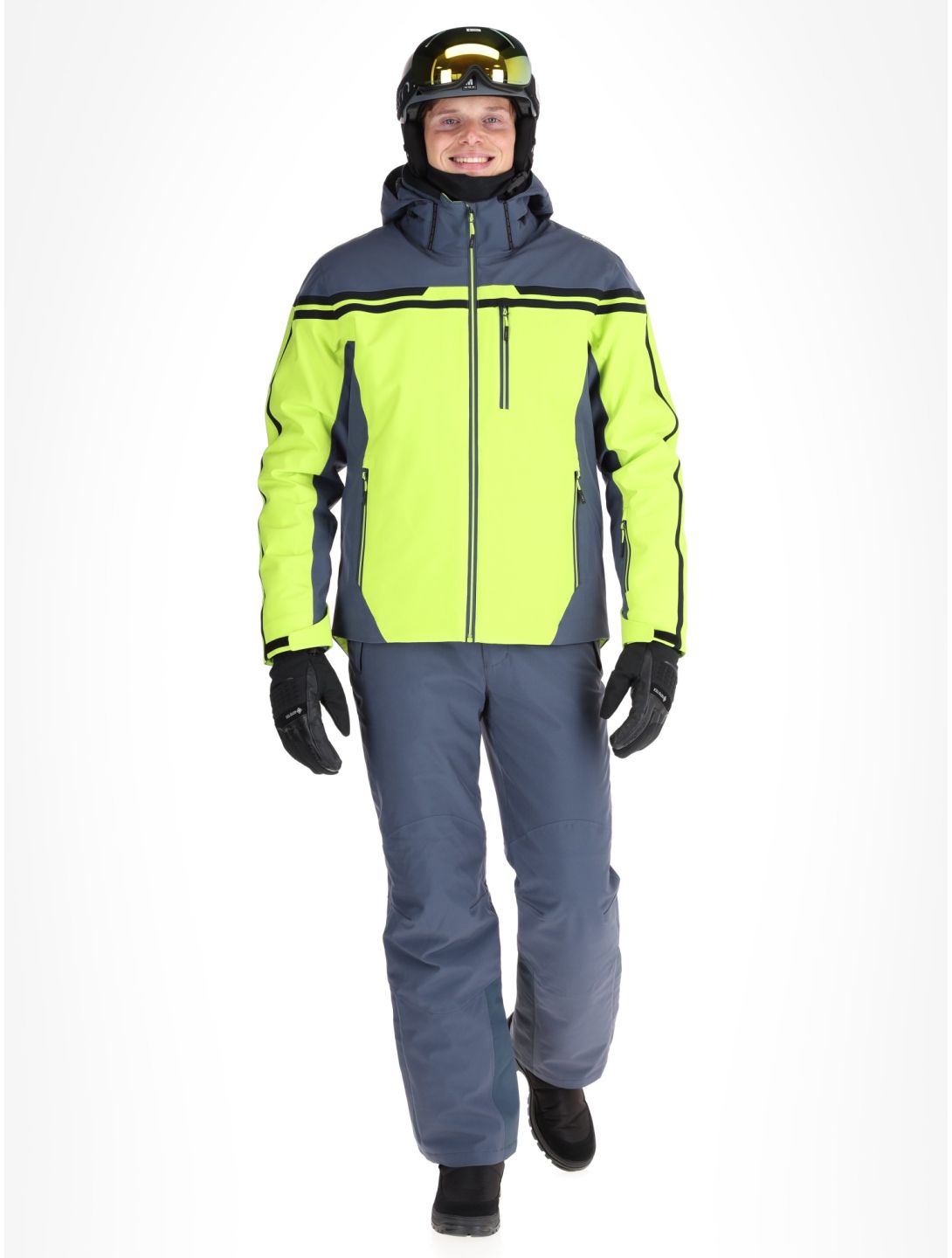 CMP, 34W4687 veste de ski hommes Acid vert 