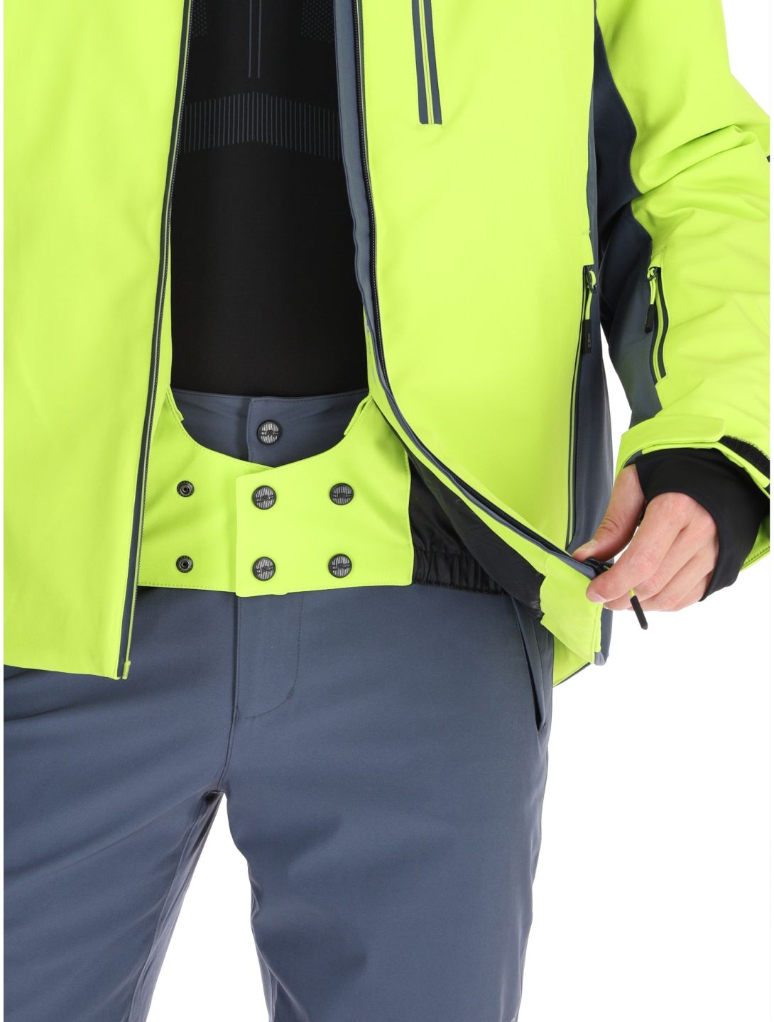 CMP, 34W4687 veste de ski hommes Acid vert 