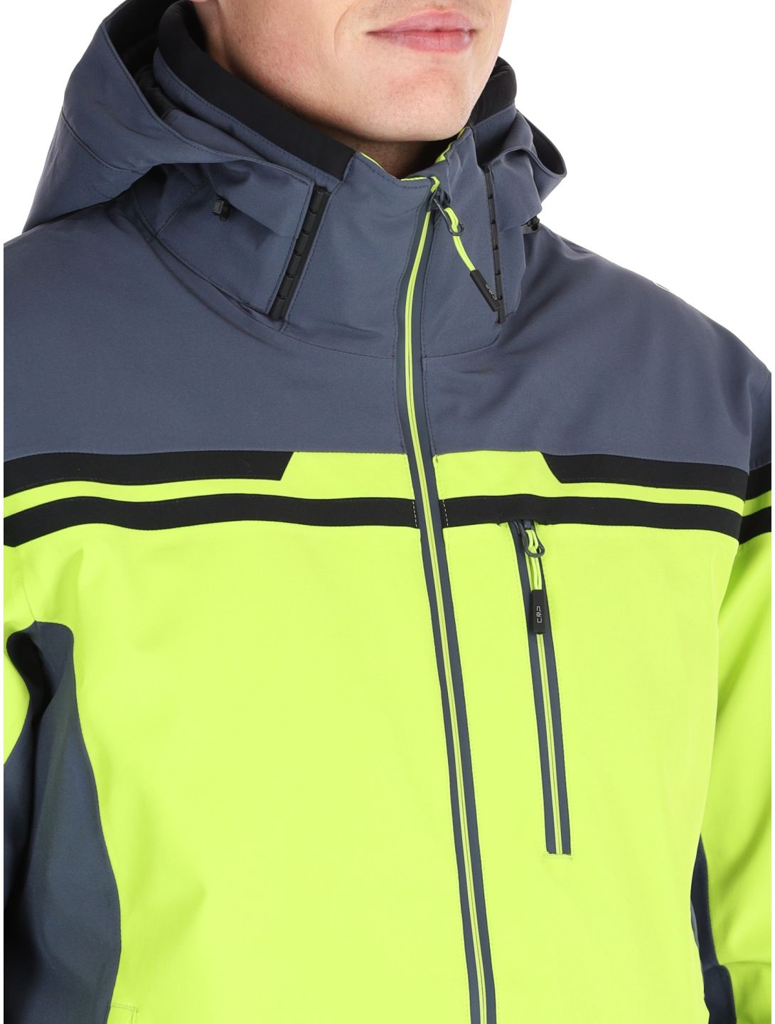 CMP, 34W4687 veste de ski hommes Acid vert 