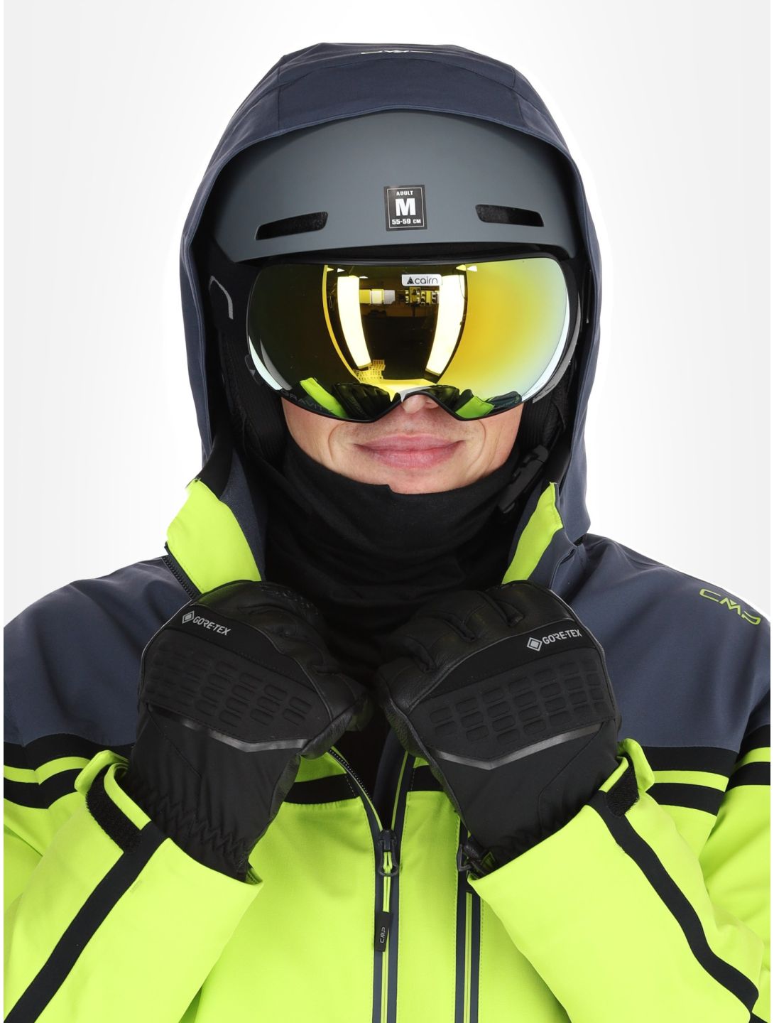 CMP, 34W4687 veste de ski hommes Acid vert 