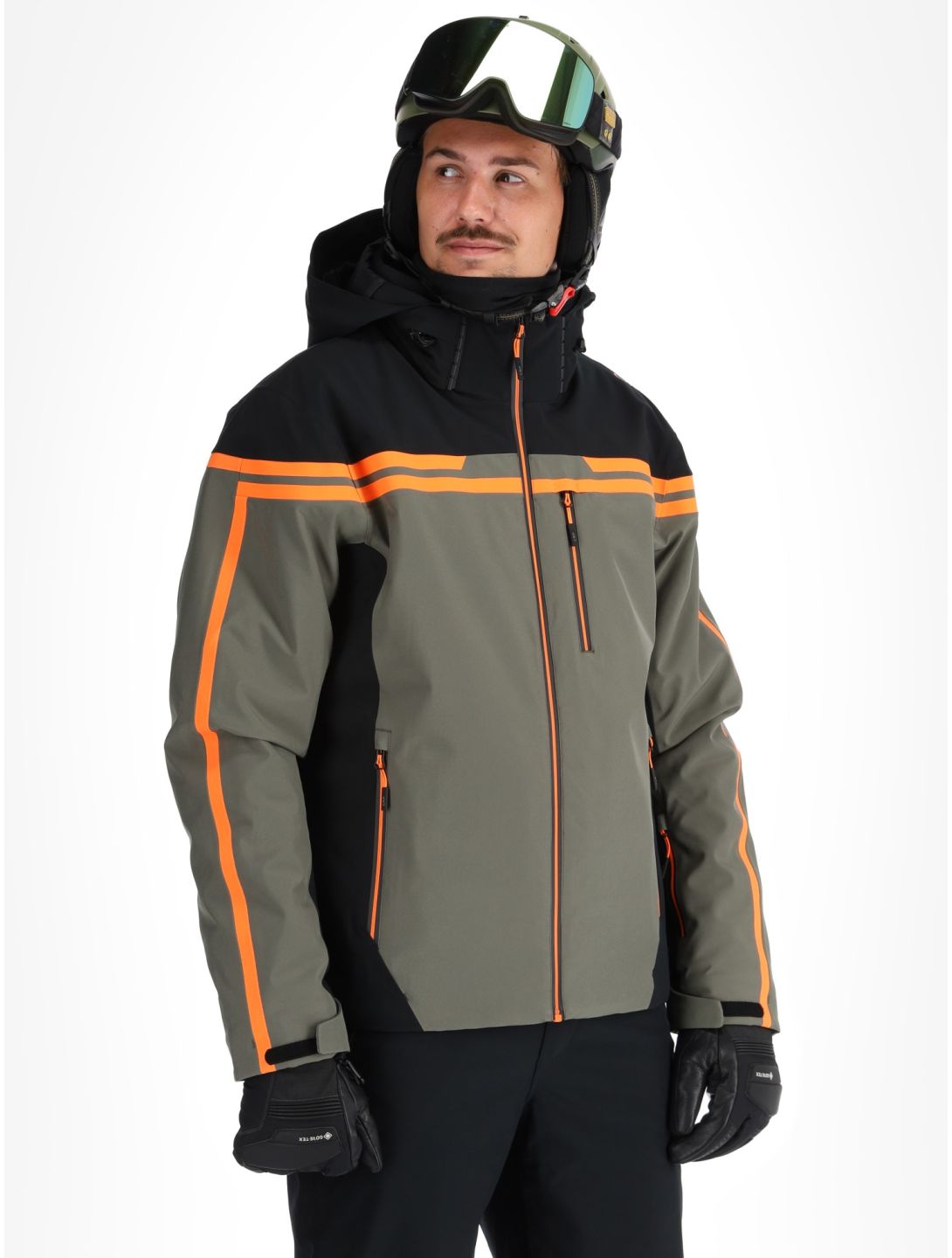 CMP, 34W4687 veste de ski hommes Olive vert 