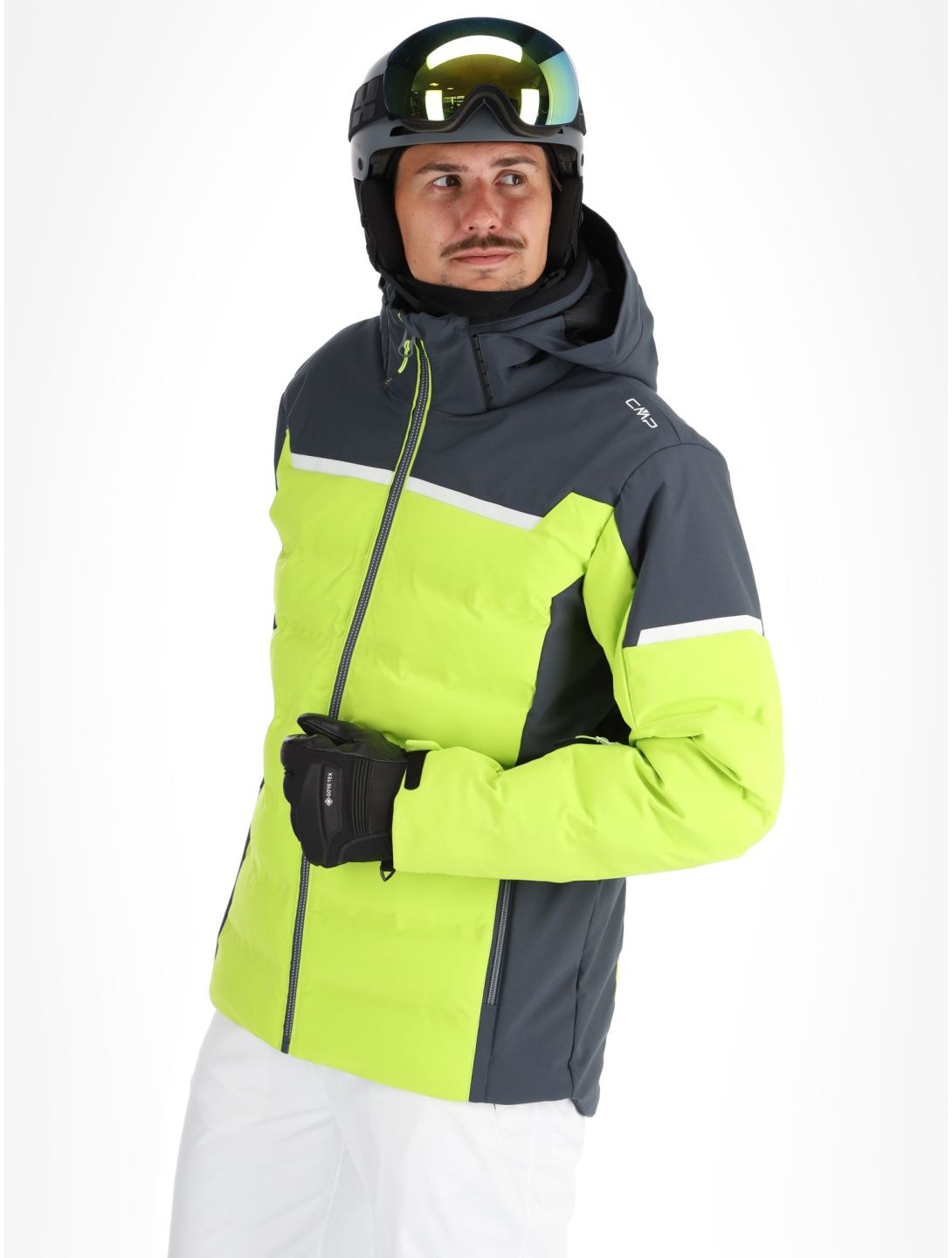 CMP, 34W4697 veste de ski hommes Acid vert 