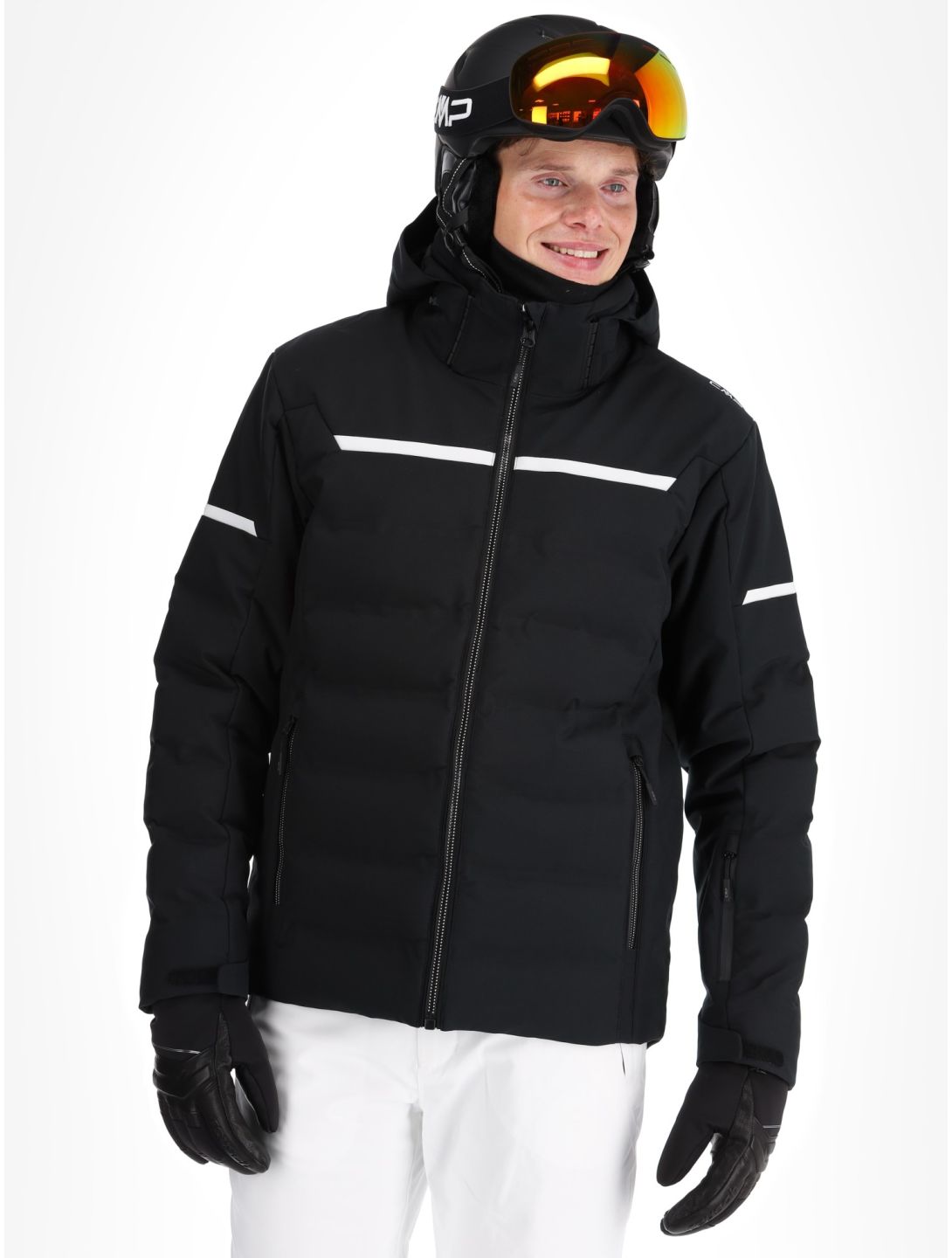 CMP, 34W4697 veste de ski hommes Black noir 