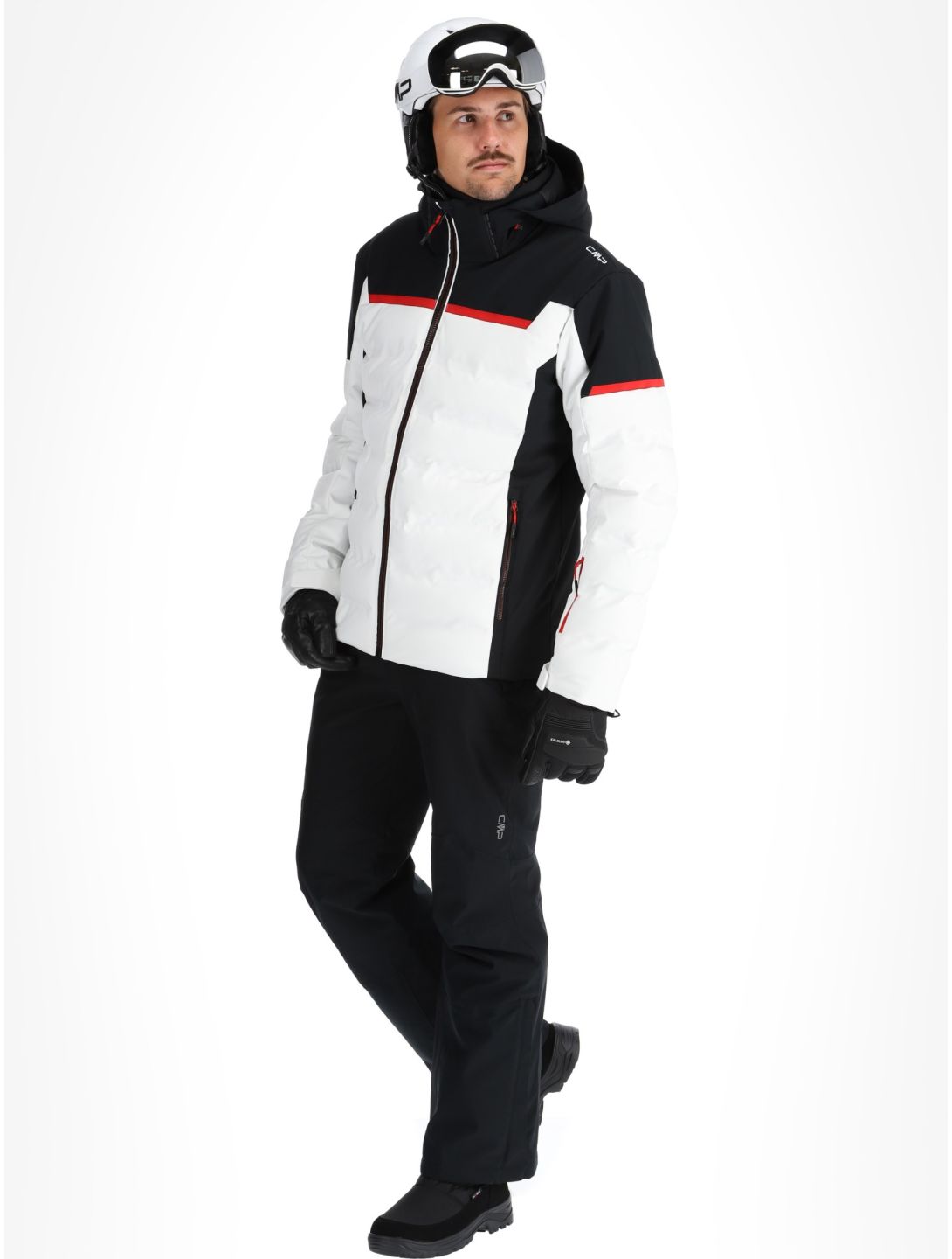 CMP, 34W4697 veste de ski hommes White blanc 