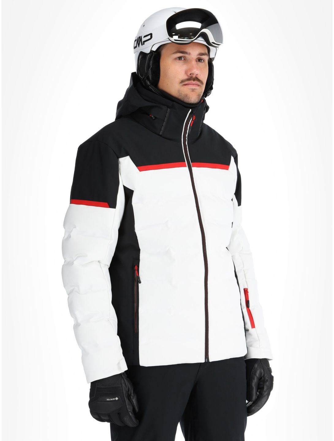 CMP, 34W4697 veste de ski hommes White blanc 