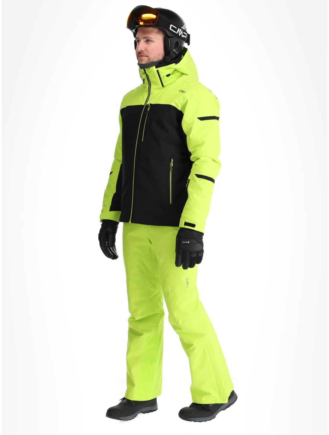 CMP, 34W4707 veste de ski hommes Acid vert 