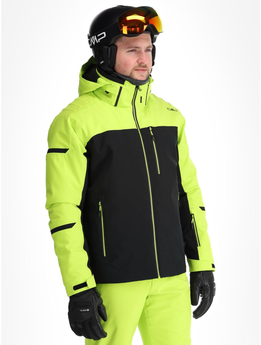 CMP, 34W4707 veste de ski hommes Acid vert 