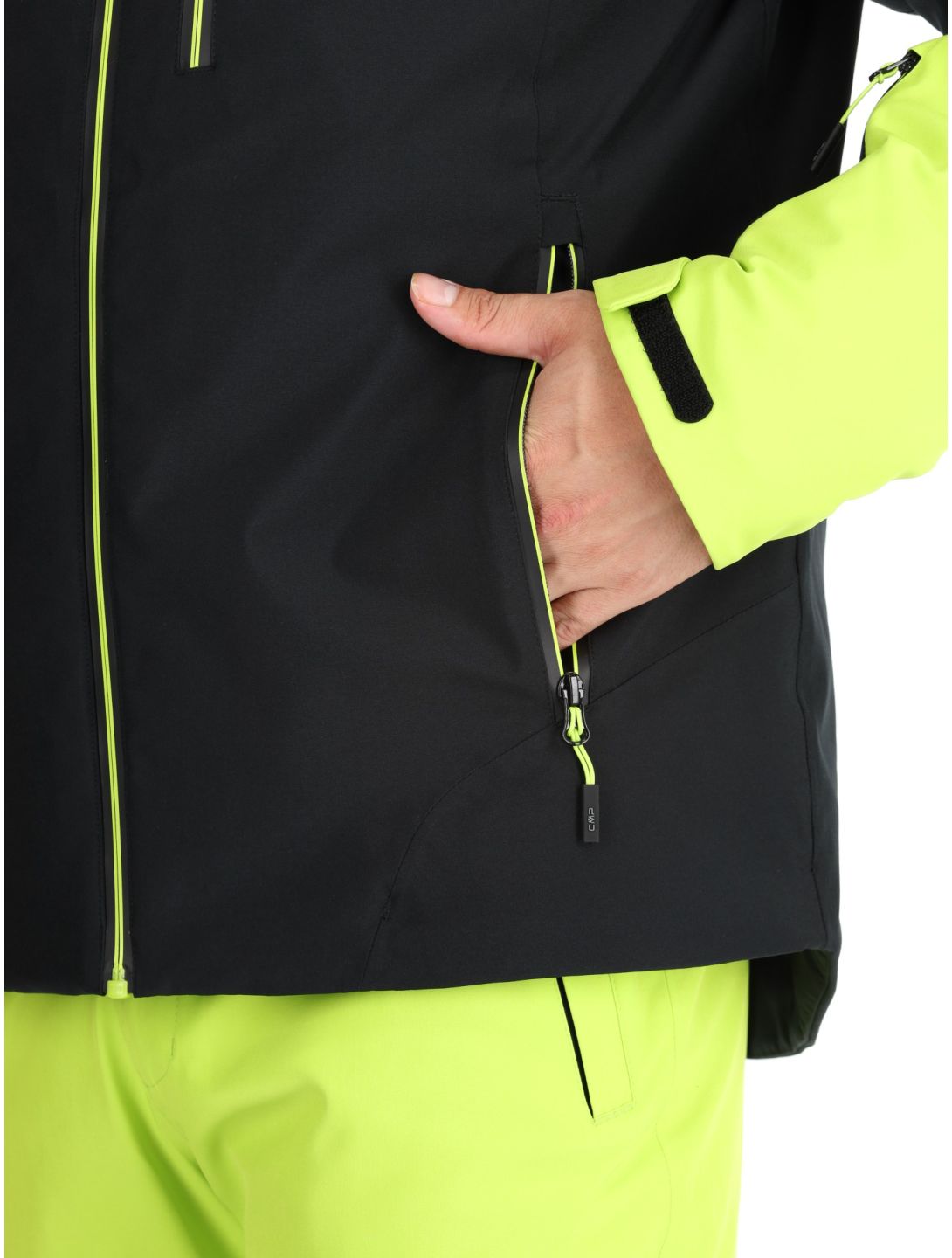 CMP, 34W4707 veste de ski hommes Acid vert 