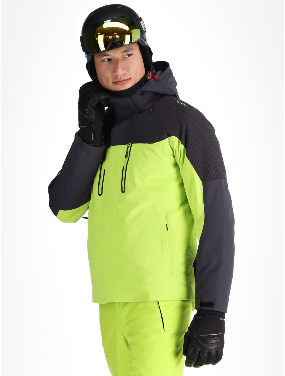 CMP, 34W4737 veste de ski hommes Acid vert 