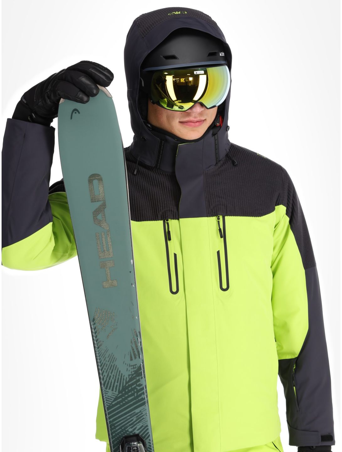 CMP, 34W4737 veste de ski hommes Acid vert 