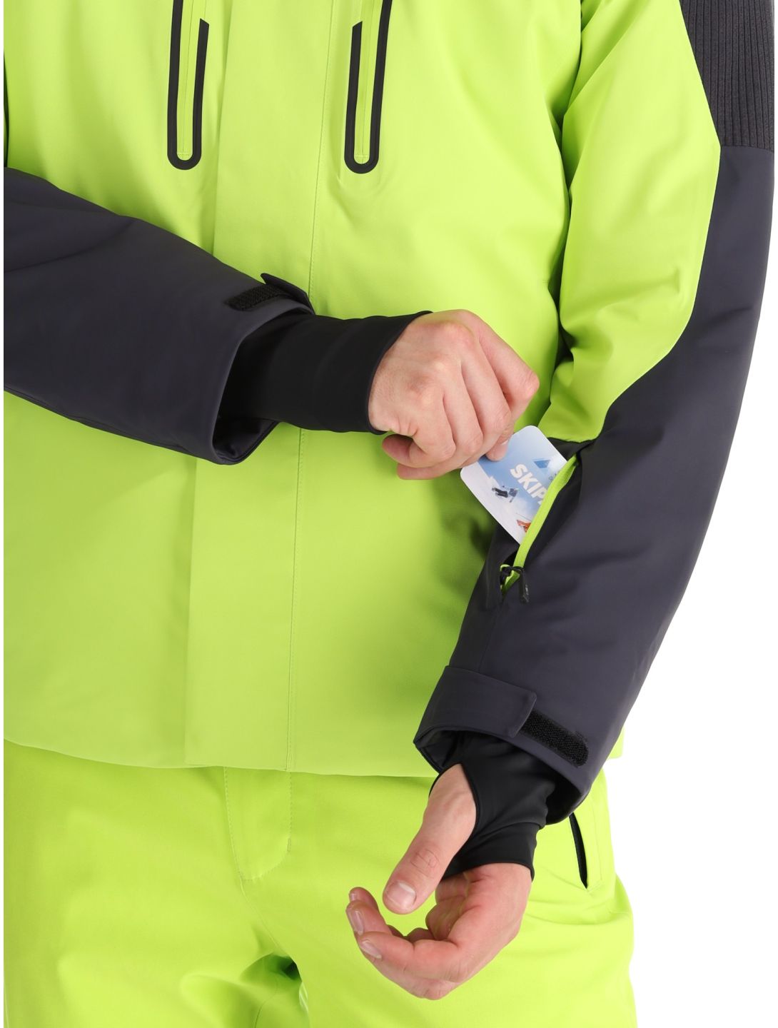 CMP, 34W4737 veste de ski hommes Acid vert 