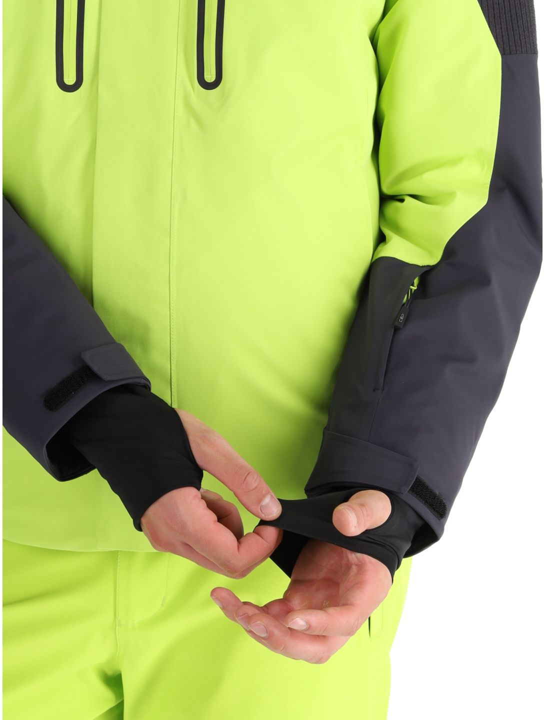 CMP, 34W4737 veste de ski hommes Acid vert 