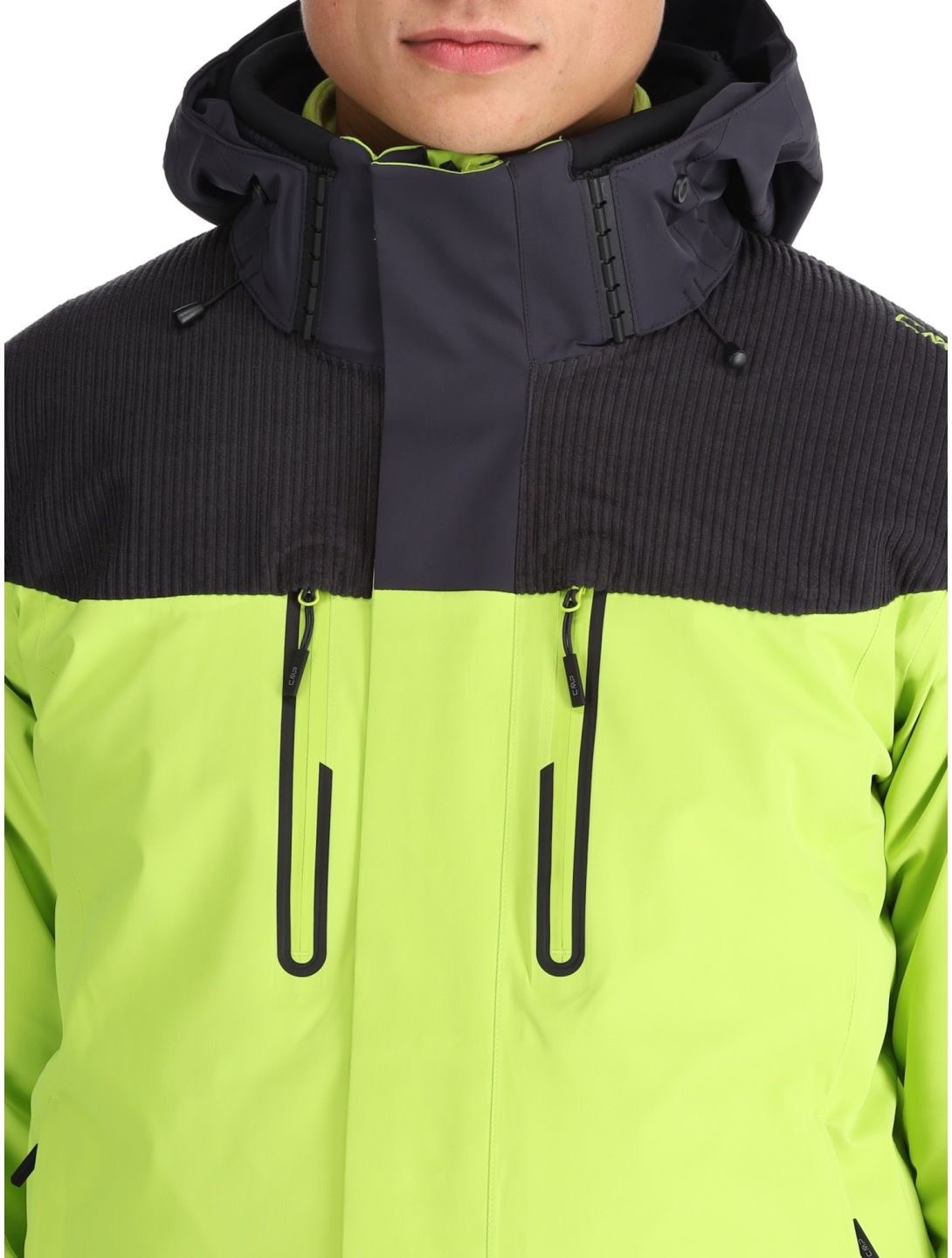 CMP, 34W4737 veste de ski hommes Acid vert 