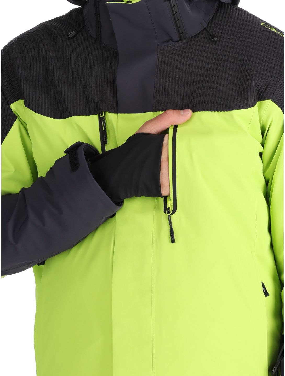 CMP, 34W4737 veste de ski hommes Acid vert 