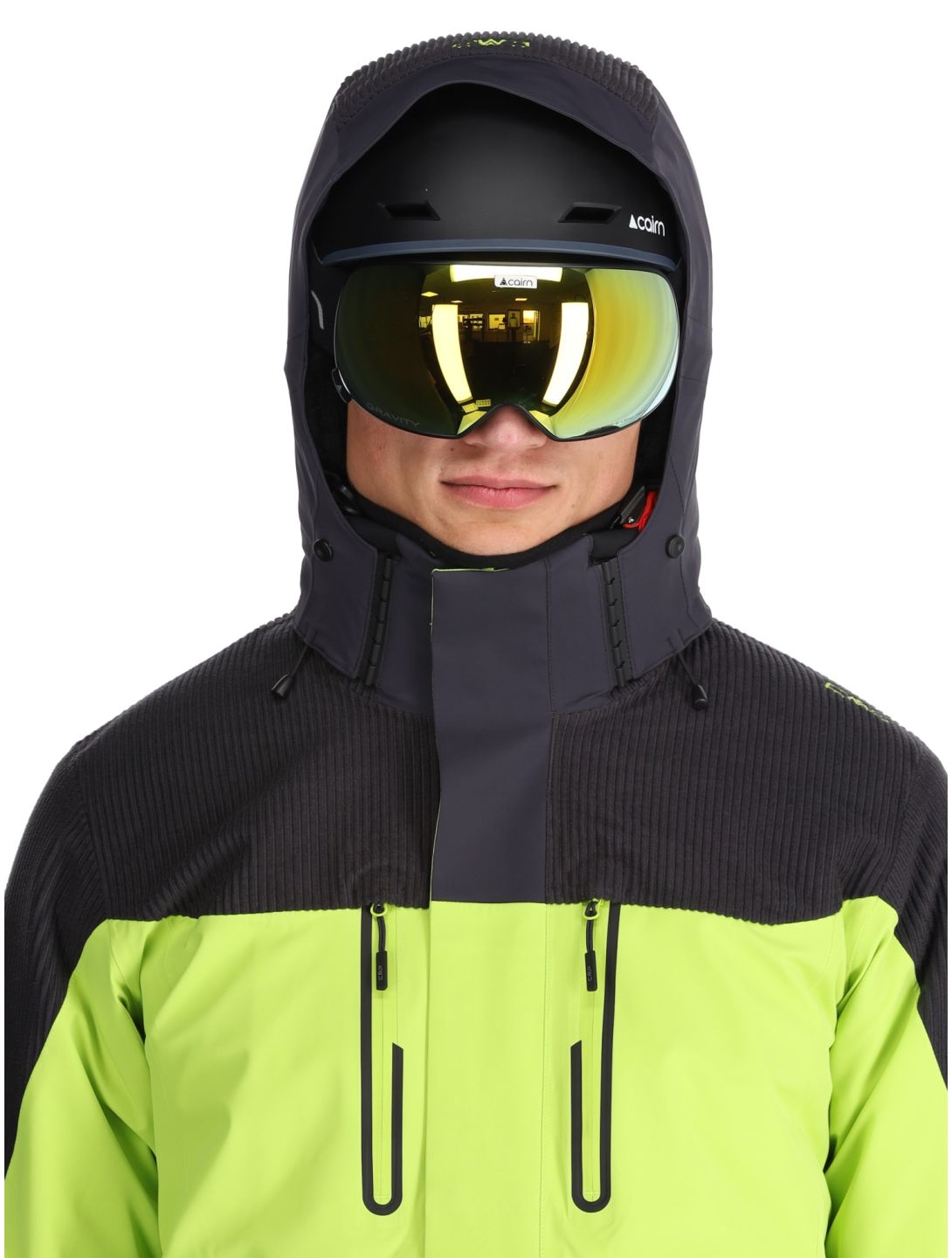 CMP, 34W4737 veste de ski hommes Acid vert 