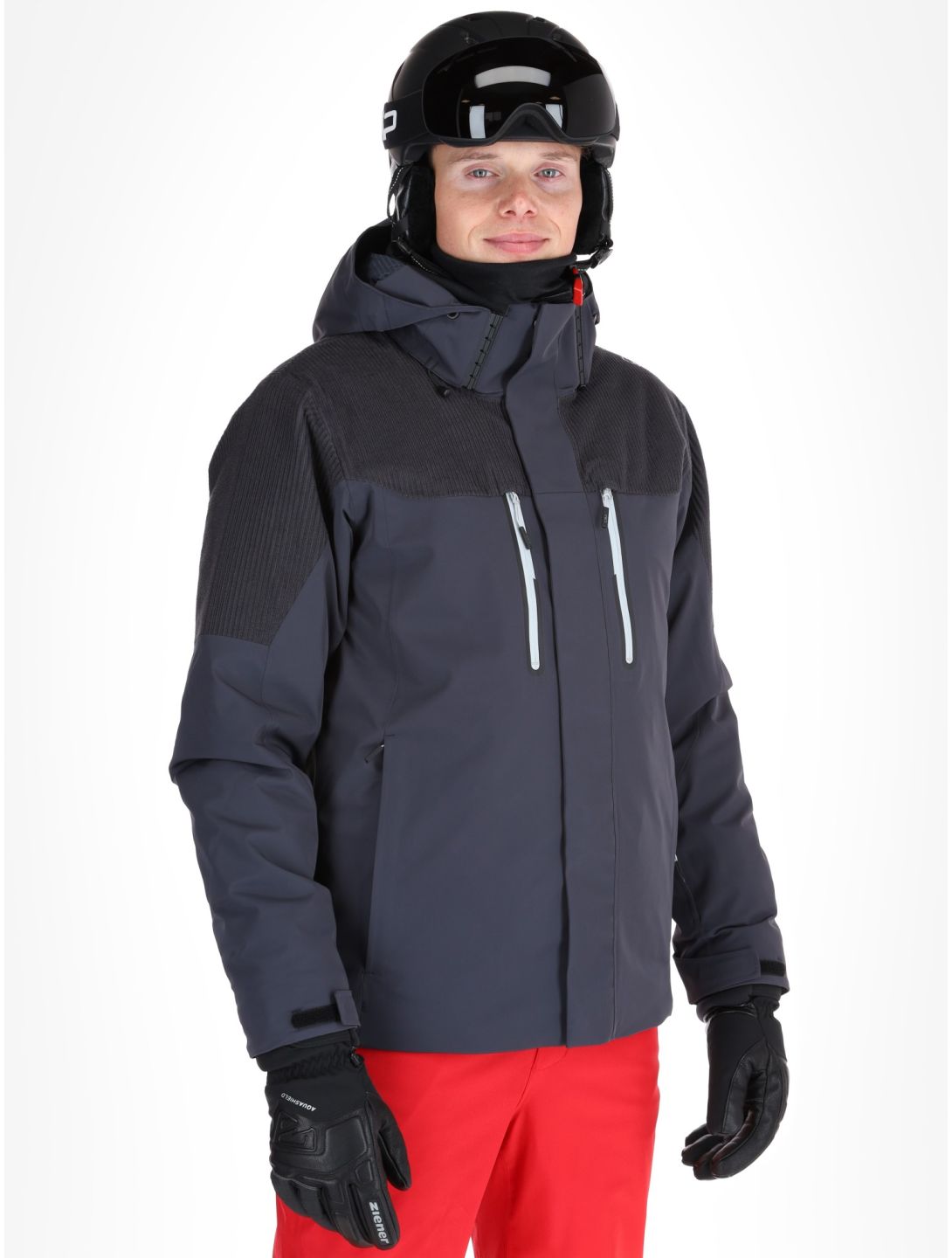 CMP, 34W4737 veste de ski hommes Anthracite gris 