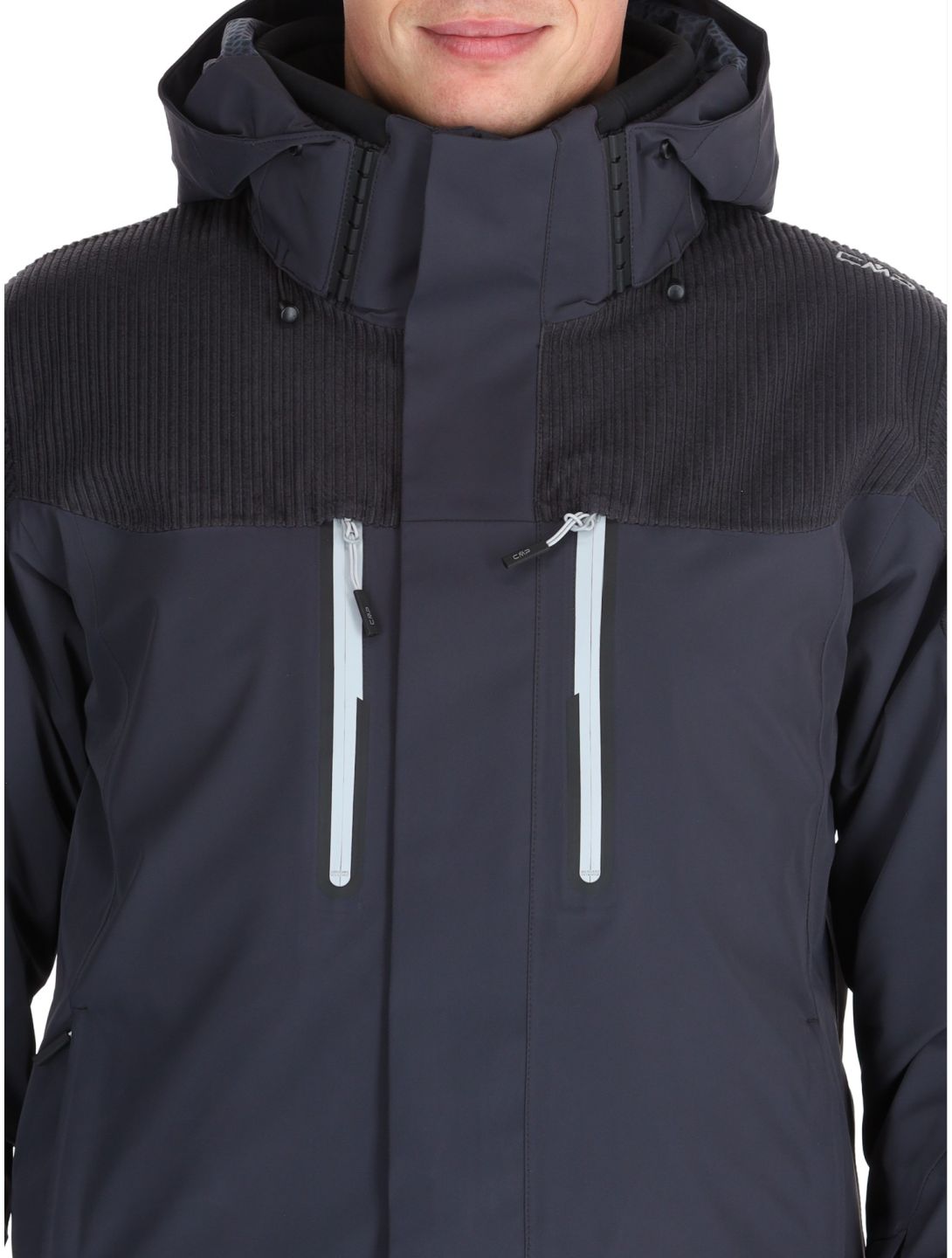 CMP, 34W4737 veste de ski hommes Anthracite gris 