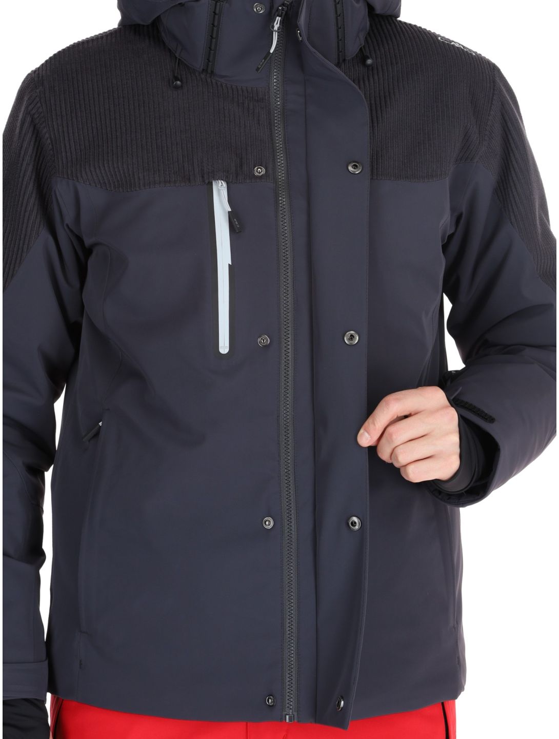 CMP, 34W4737 veste de ski hommes Anthracite gris 