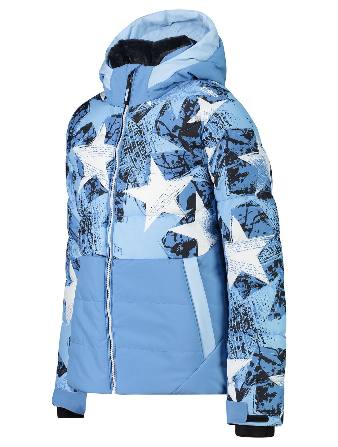 CMP, 34W4865P veste de ski enfants Skylight / White / Anthracite blanc, bleu, gris 