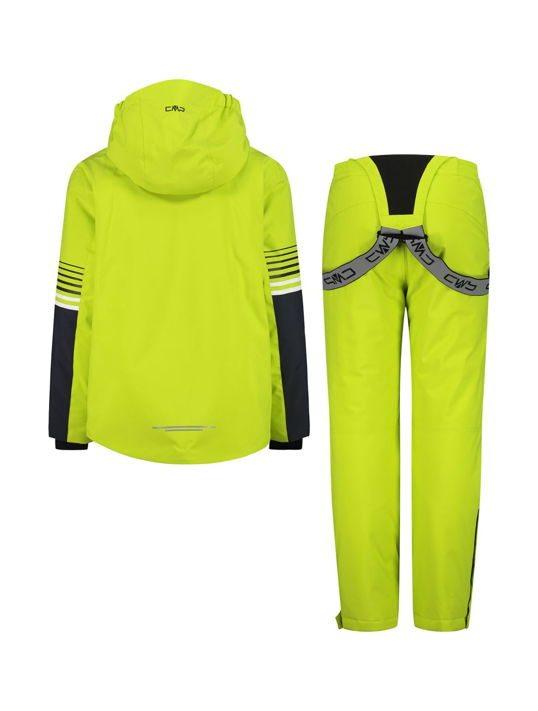 CMP, 34W4924 set de ski enfants Acid vert 