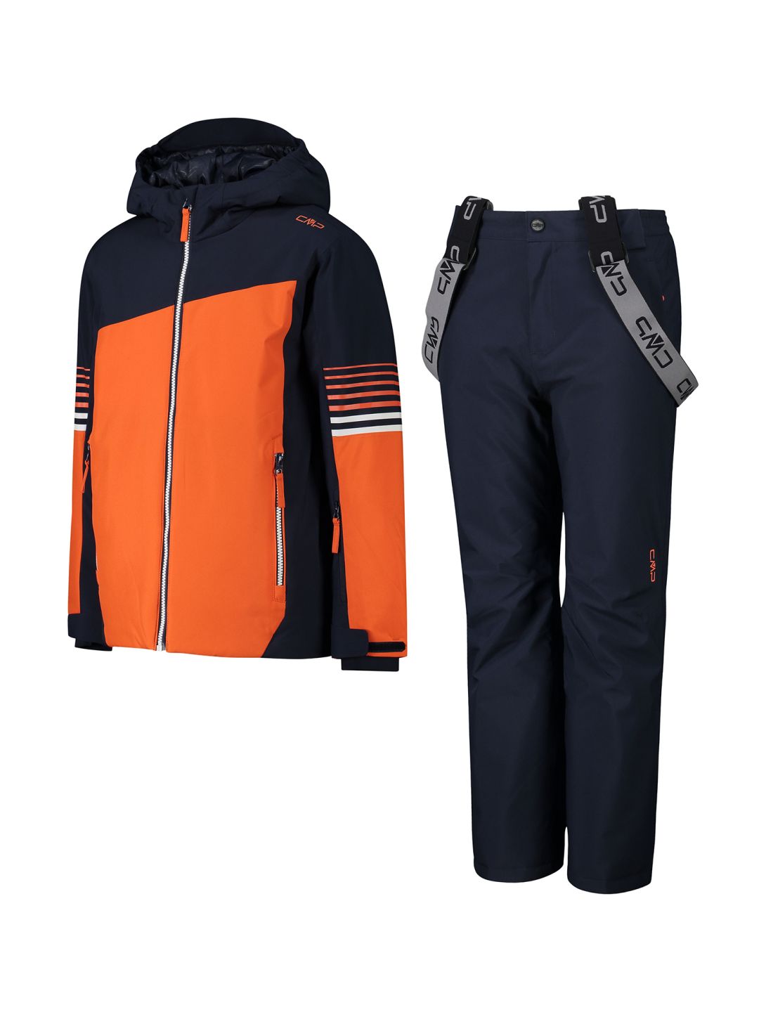 CMP, 34W4924 set de ski enfants Black Blue bleu 