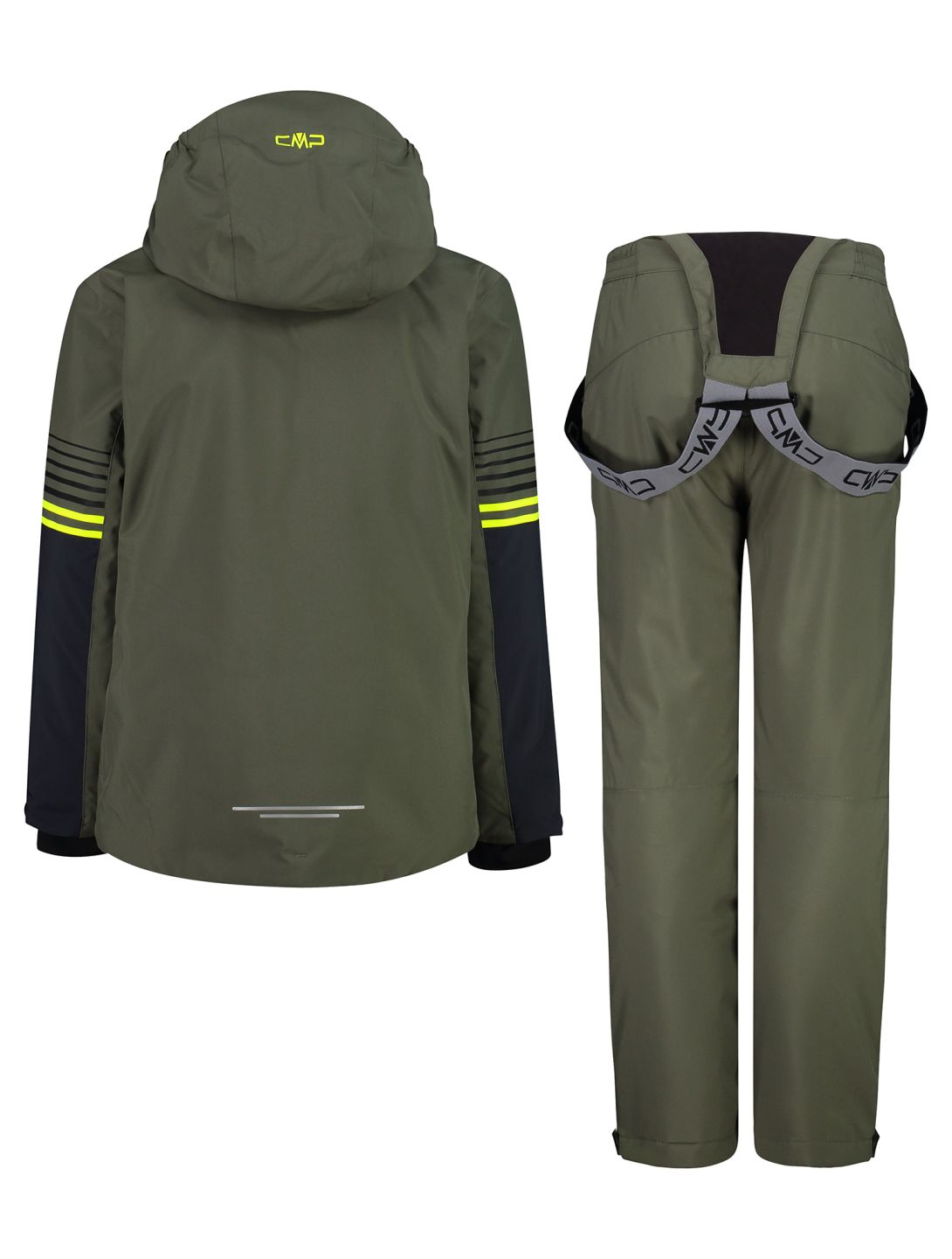 CMP, 34W4924 set de ski enfants Olive vert 