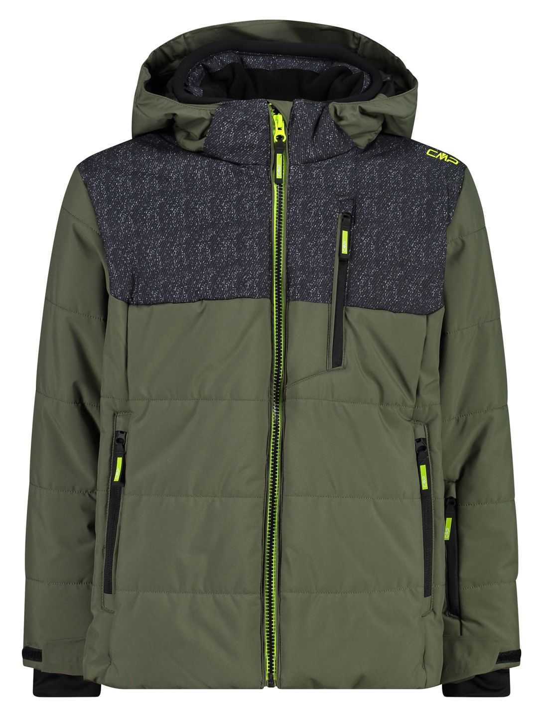 CMP, 34W4984 veste de ski enfants Olive vert 