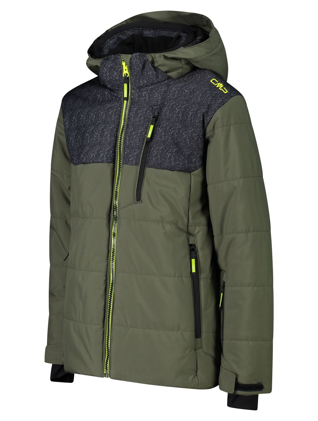 CMP, 34W4984 veste de ski enfants Olive vert 