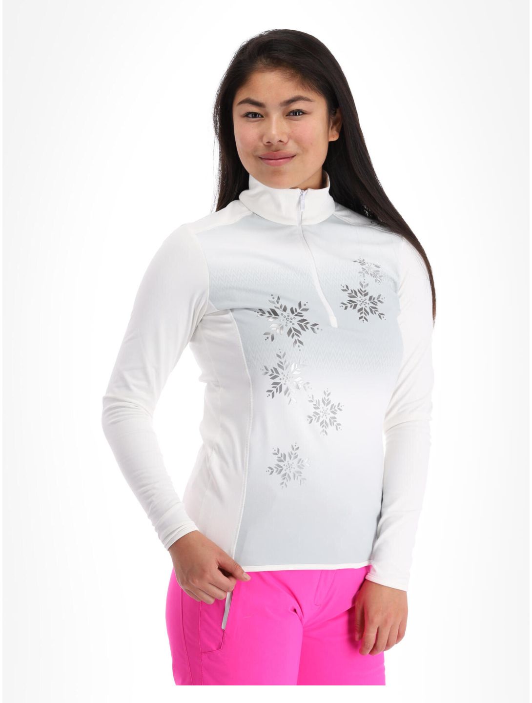 CMP, 38L1196 pull de ski femmes ice blanc 