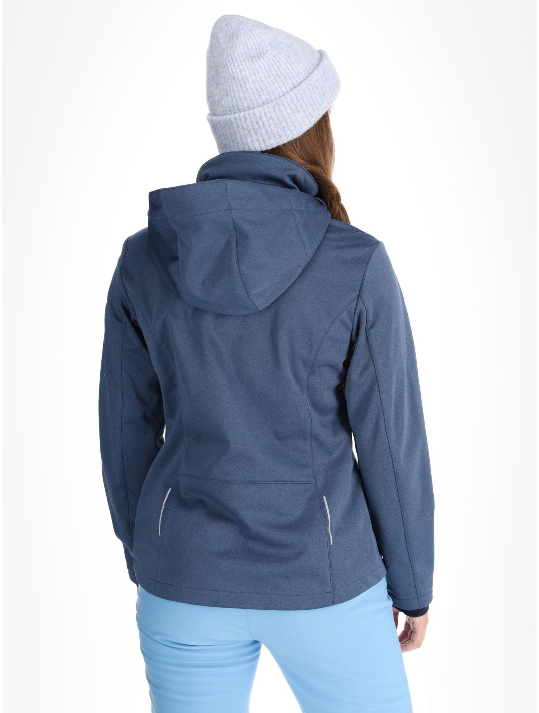 CMP, 39A5006M veste de ski softshell femmes Blue Melange / Niagara bleu 