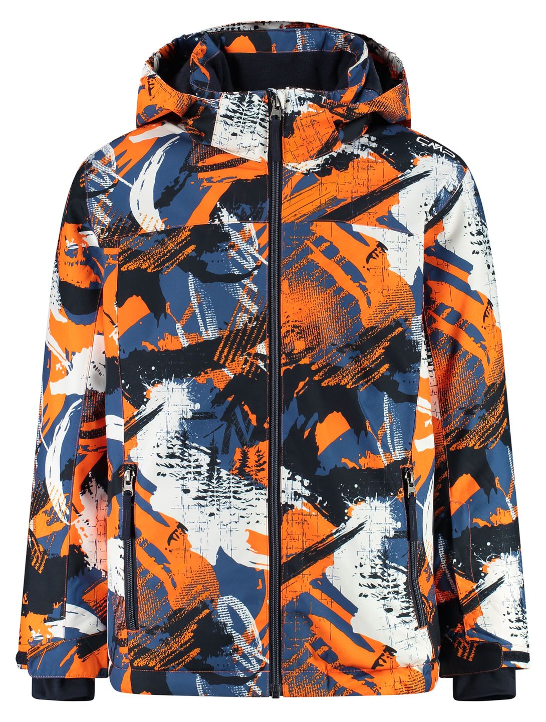 CMP, 39W1924 veste de ski enfants Bluestone / Orange bleu, orange 