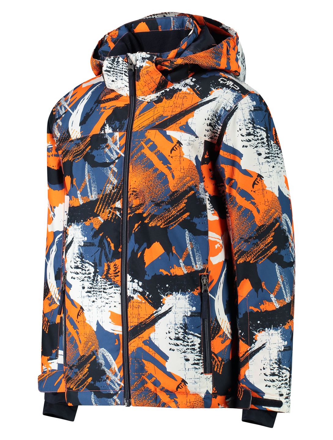 CMP, 39W1924 veste de ski enfants Bluestone / Orange bleu, orange 