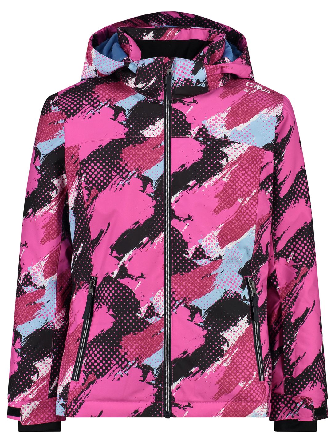 CMP, 39W2085 veste de ski enfants Festival / Skylight bleu, rose 