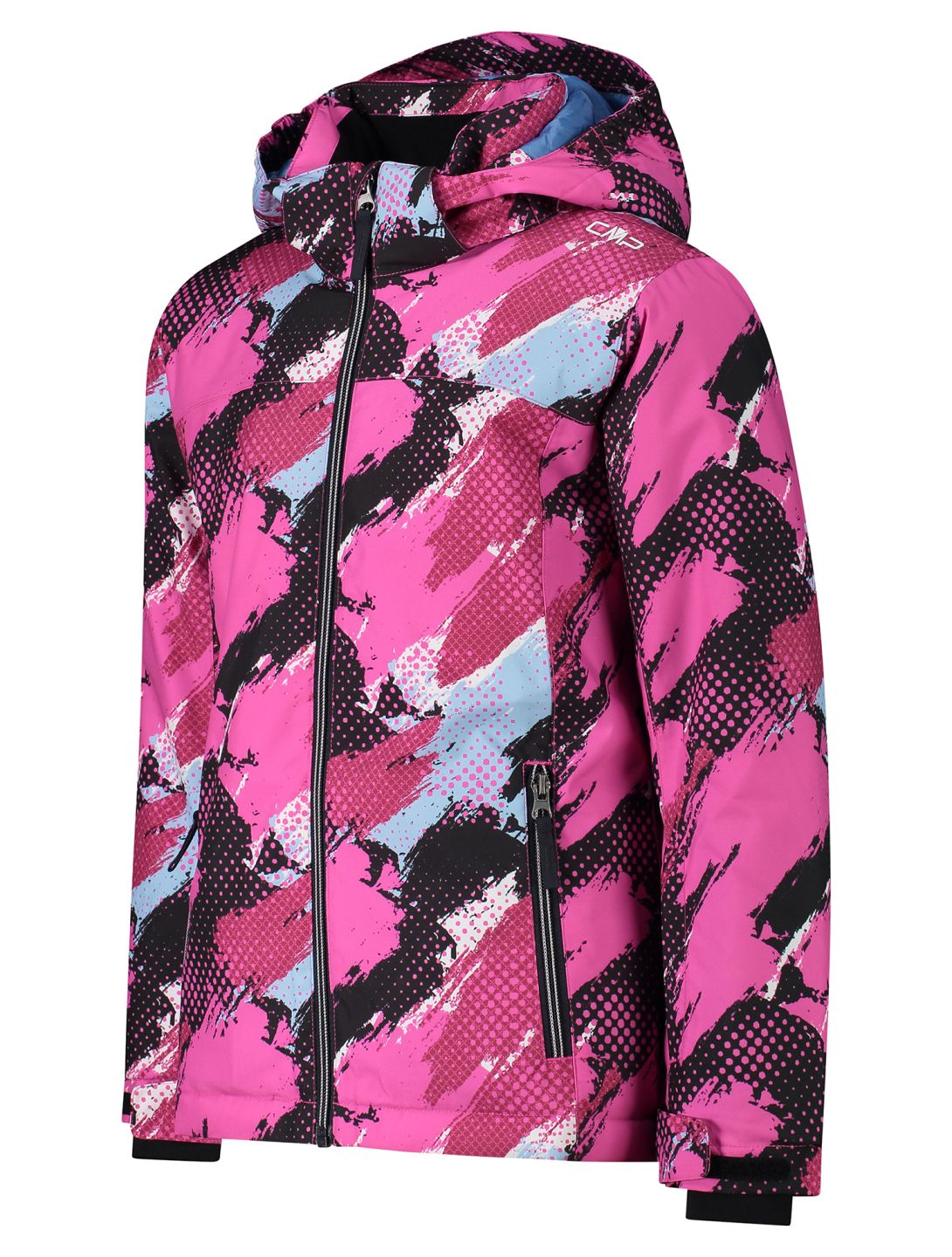 CMP, 39W2085 veste de ski enfants Festival / Skylight bleu, rose 