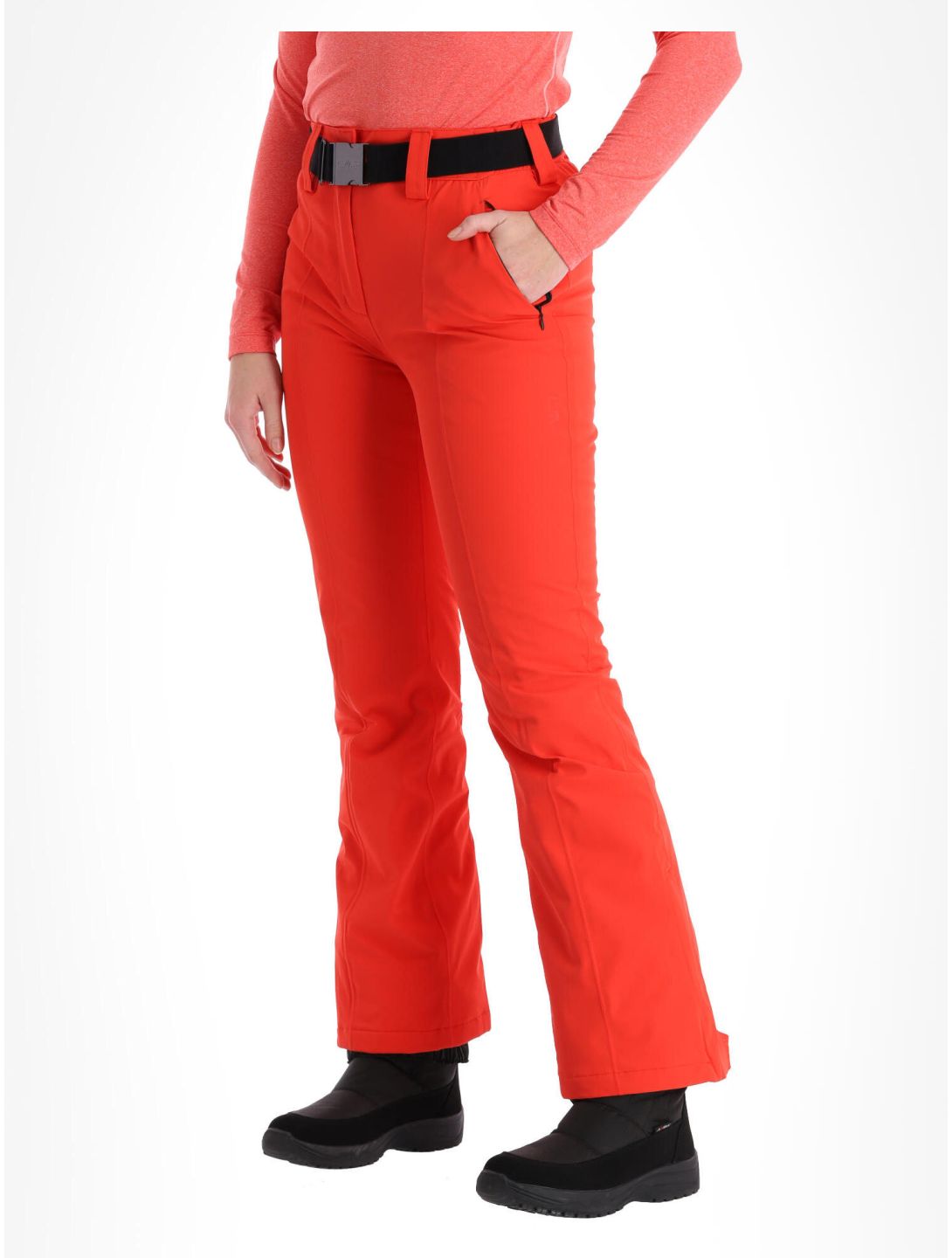 CMP, 3W05526 pantalon de ski femmes grenadine rouge 