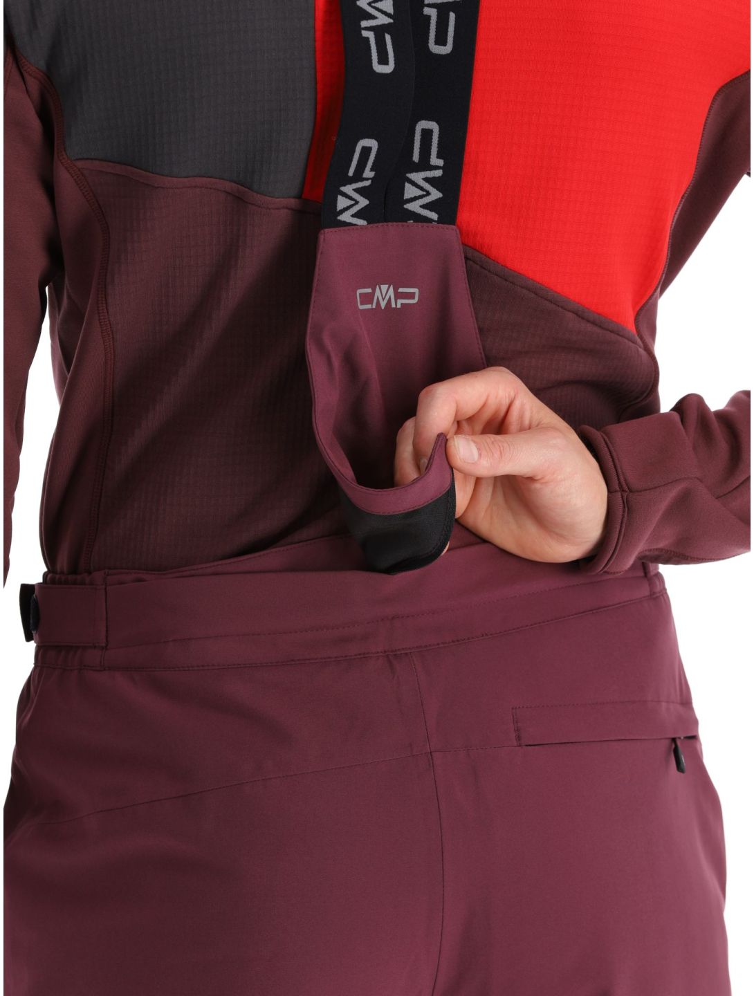 CMP, 3W17397N pantalon de ski hommes Burgundy bordeaux 