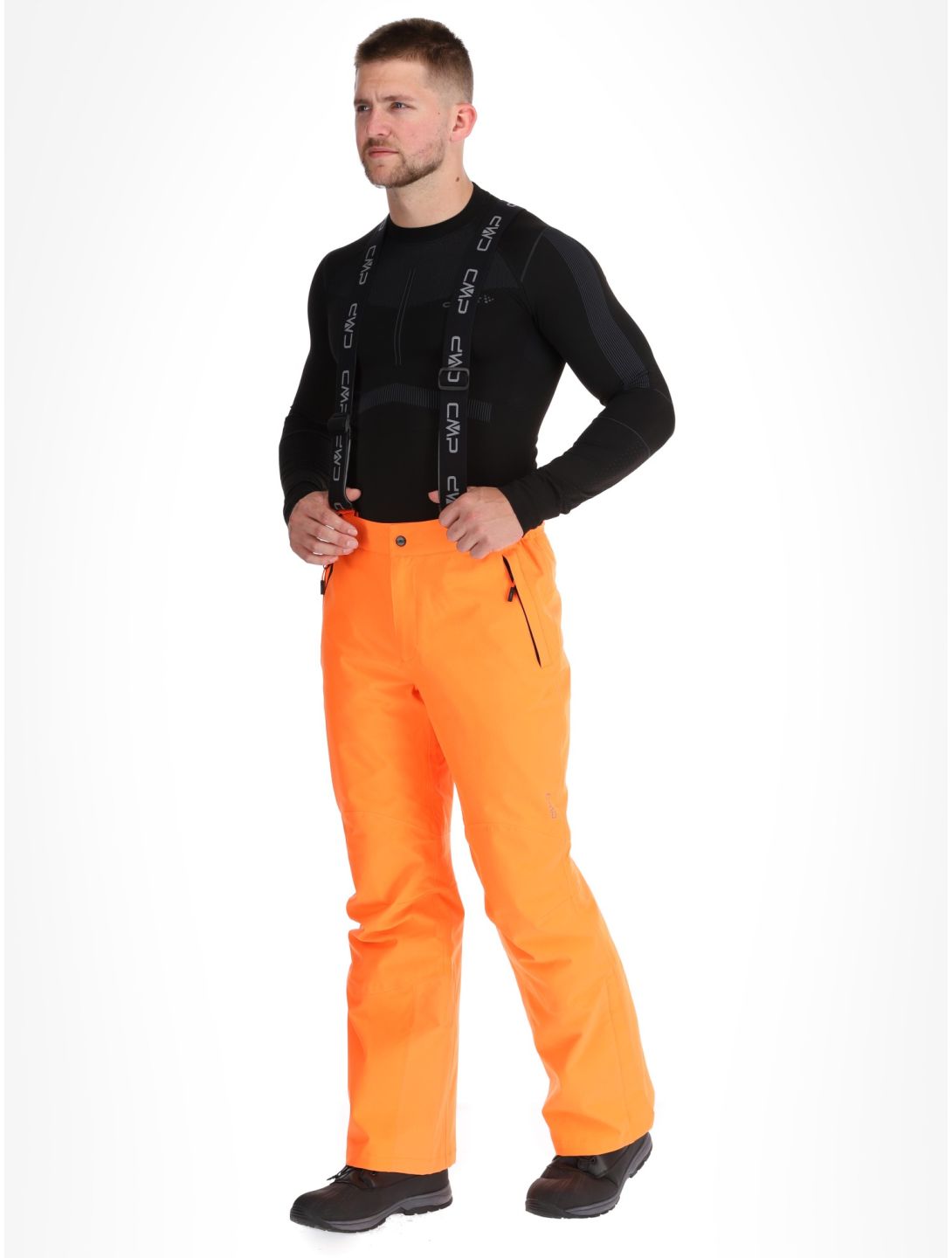 CMP, 3W17397N pantalon de ski hommes Fanta Fluo orange 