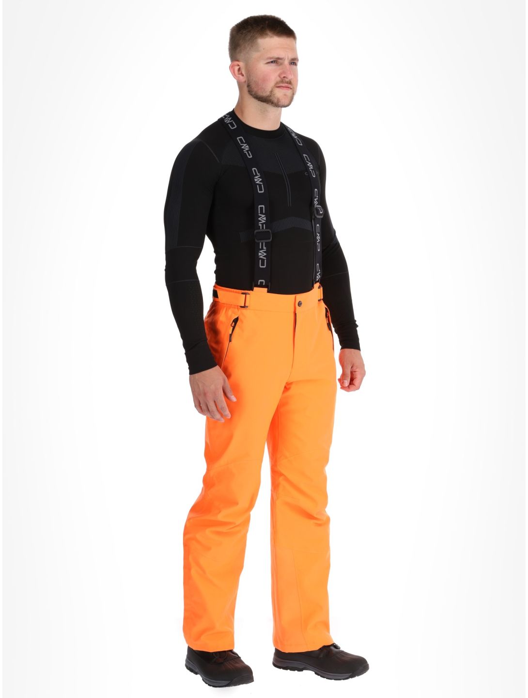 CMP, 3W17397N pantalon de ski hommes Fanta Fluo orange 