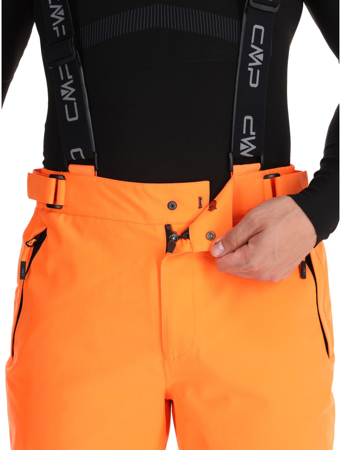 CMP, 3W17397N pantalon de ski hommes Fanta Fluo orange 