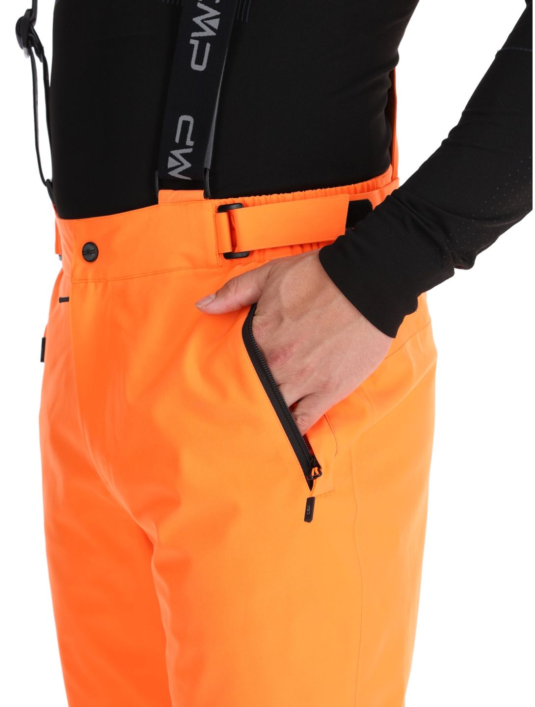 CMP, 3W17397N pantalon de ski hommes Fanta Fluo orange 