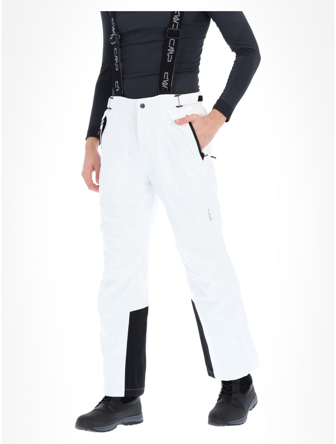 CMP, 3W17397N pantalon de ski hommes White blanc 