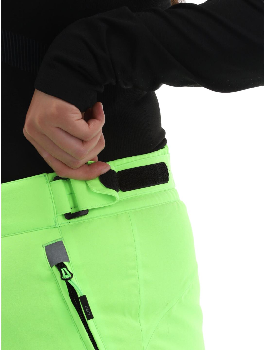 CMP, 3W18596N pantalon de ski femmes apple fluo vert 