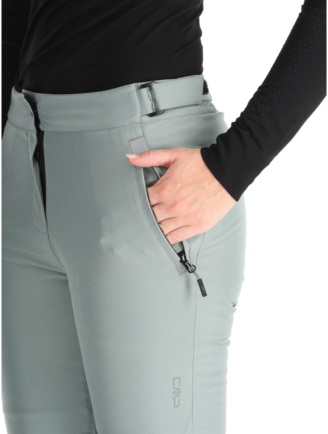 CMP, 3W18596N pantalon de ski femmes Mineral vert 