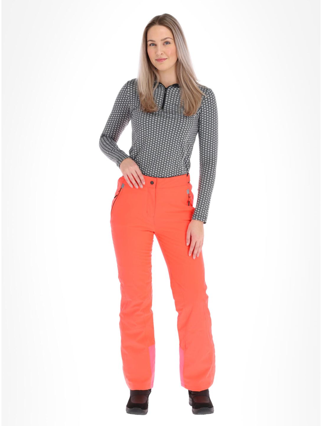 CMP, 3W18596N pantalon de ski femmes Red Fluo rouge 