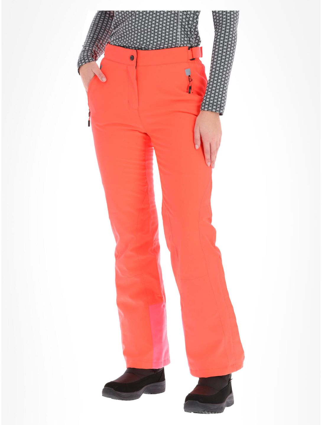 CMP, 3W18596N pantalon de ski femmes Red Fluo rouge 