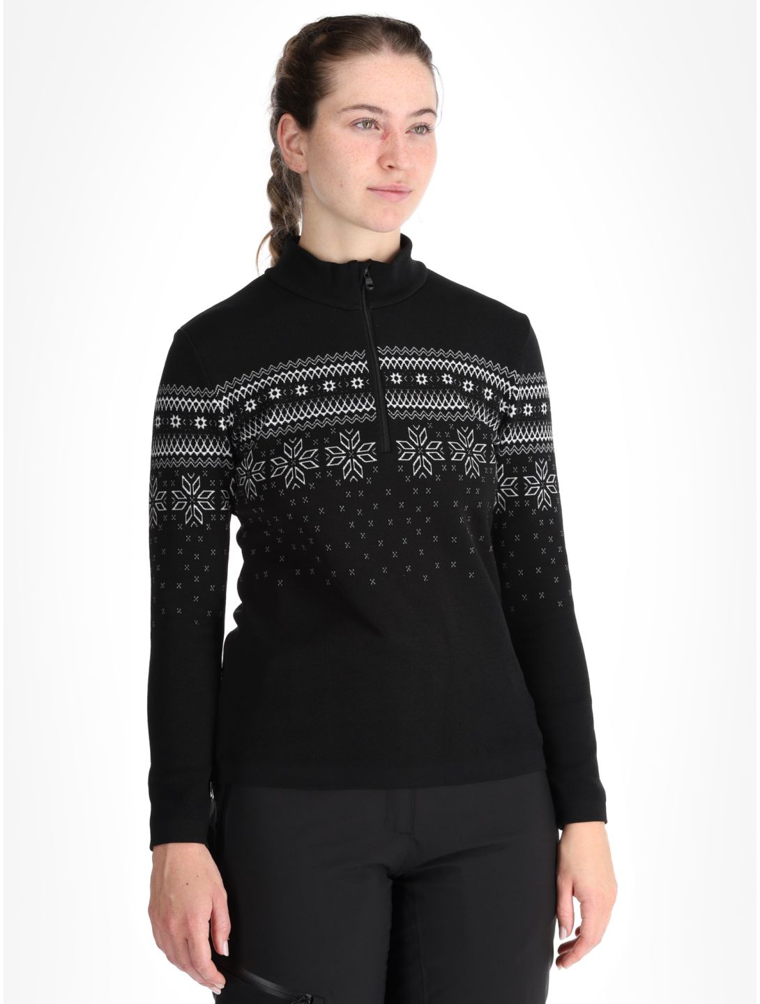 CMP, 7H96401 pull de ski femmes Black noir 