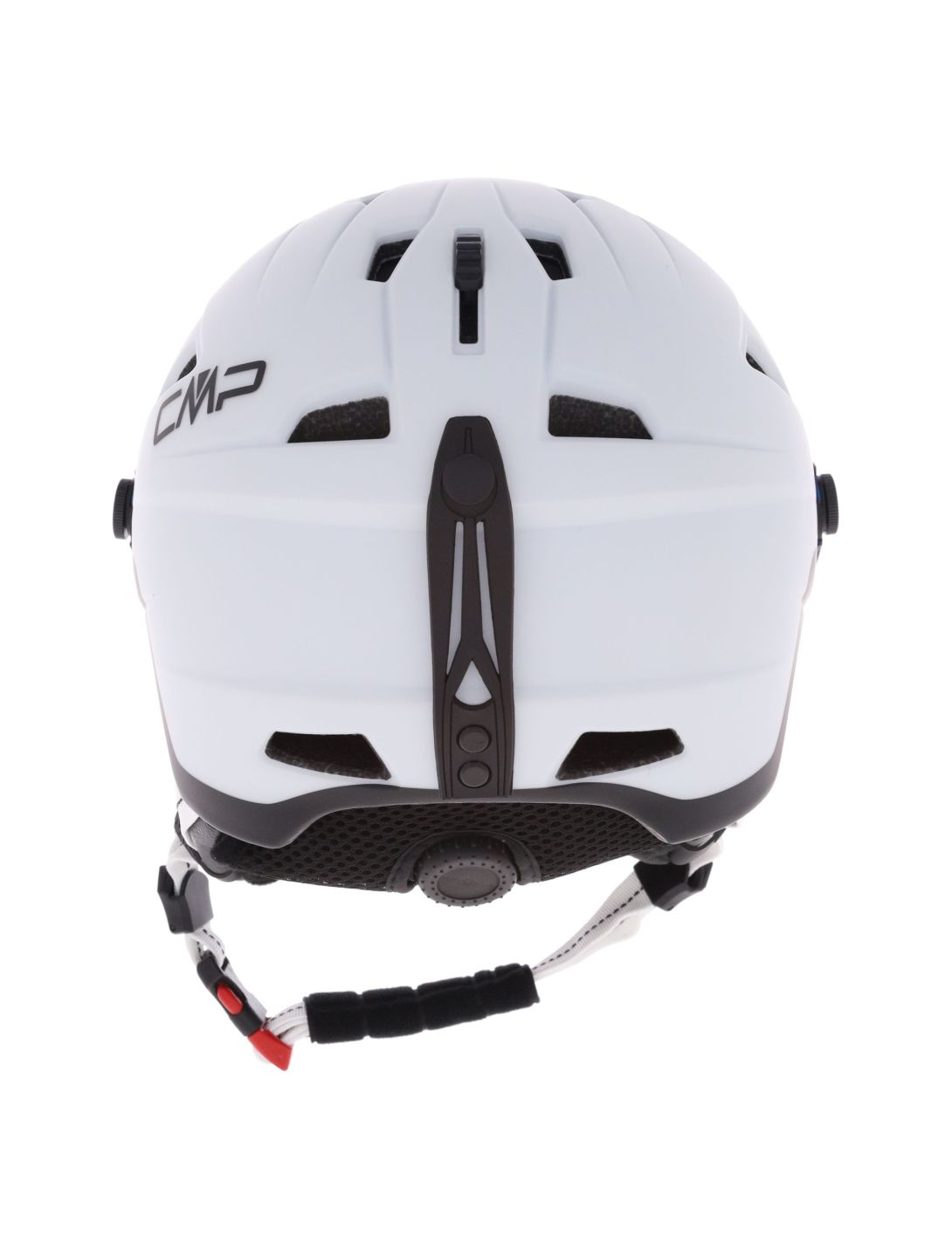 CMP, WA-2 casque de ski avec visière unisexe White / Black blanc, noir 