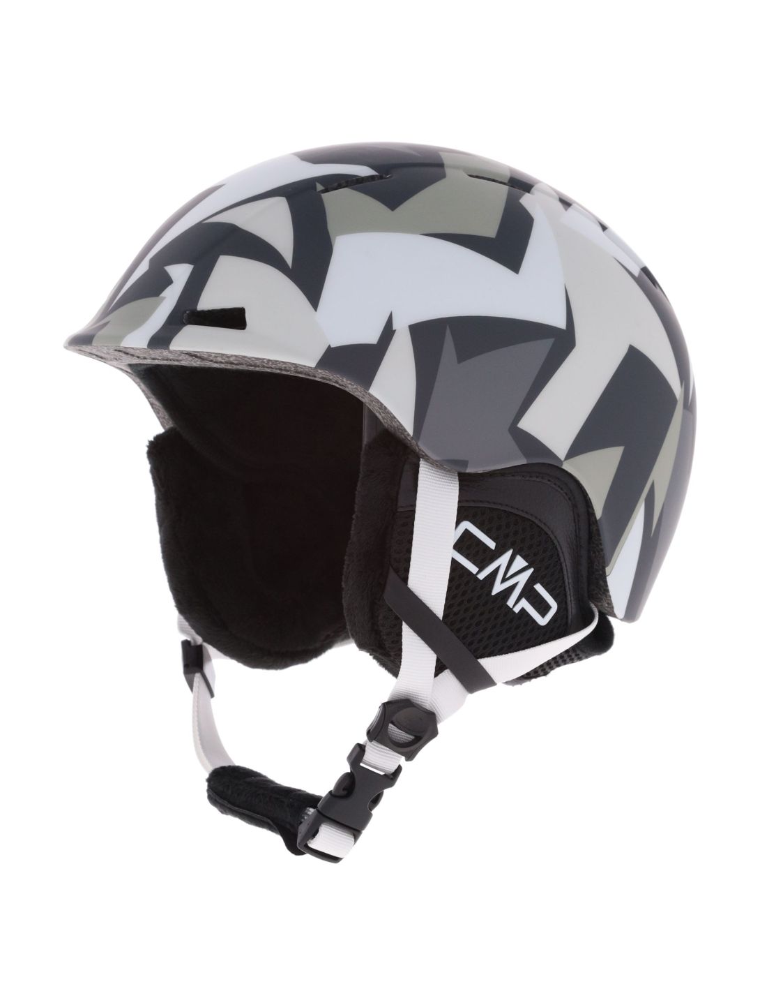 CMP, XJ-4 casque de ski enfants Anthracite White blanc, gris 