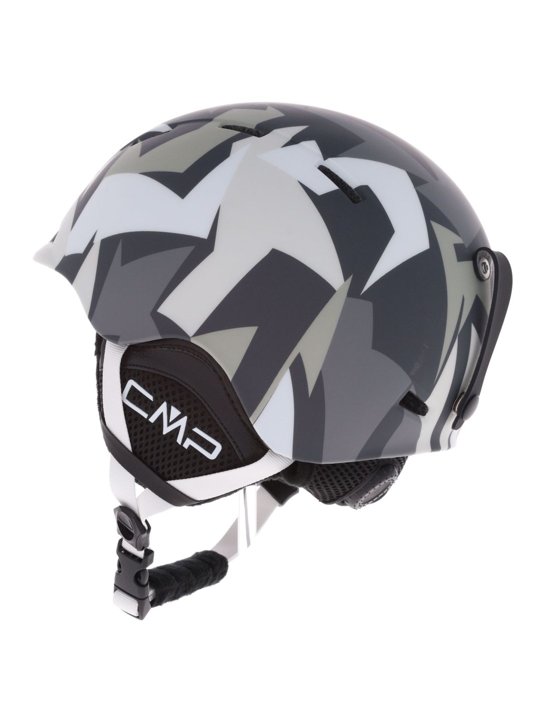 CMP, XJ-4 casque de ski enfants Anthracite White blanc, gris 