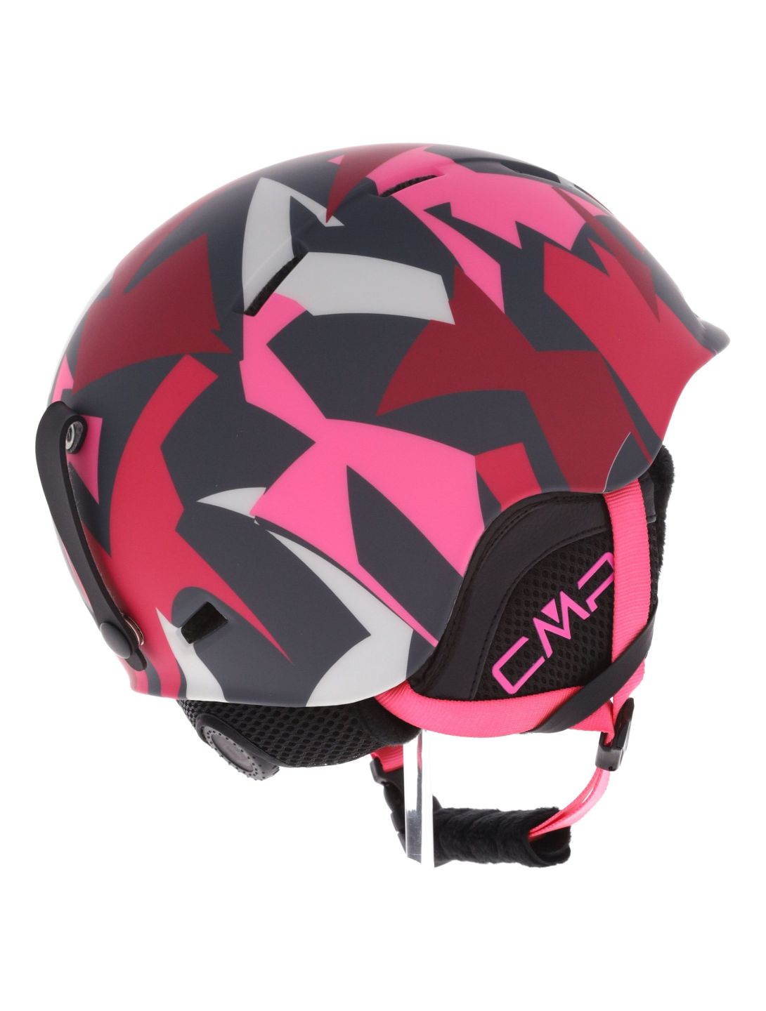 CMP, XJ-4 casque de ski enfants Magenta Pink Fluo rose, violet 